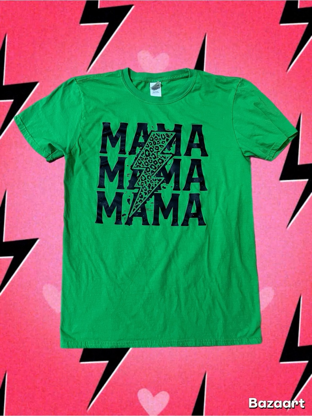 Gildan Softstyle MAMA Lightning Bolt Tee